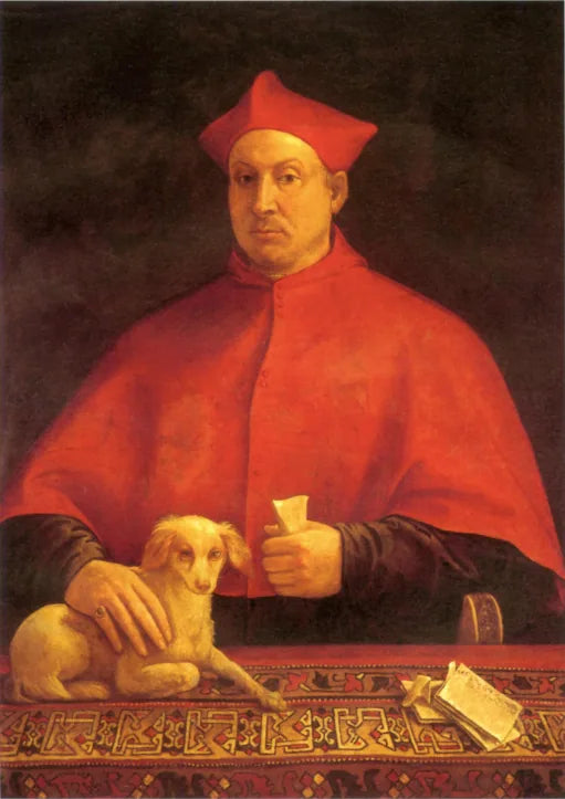 Portræt af kardinal Pompeo Colonna (1479-1532) - Sebastiano del Piombo