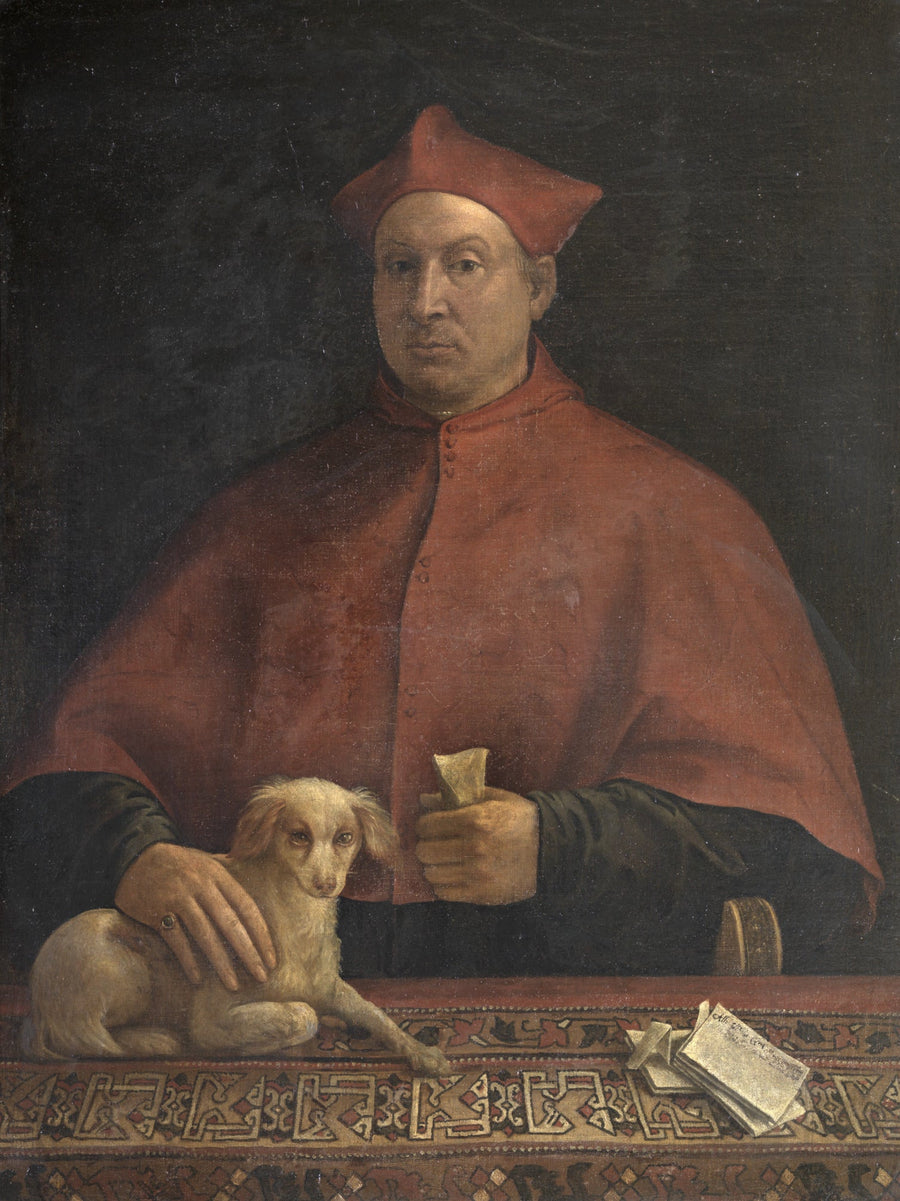 Portræt af kardinal Pompeo Colonna - Sebastiano del Piombo
