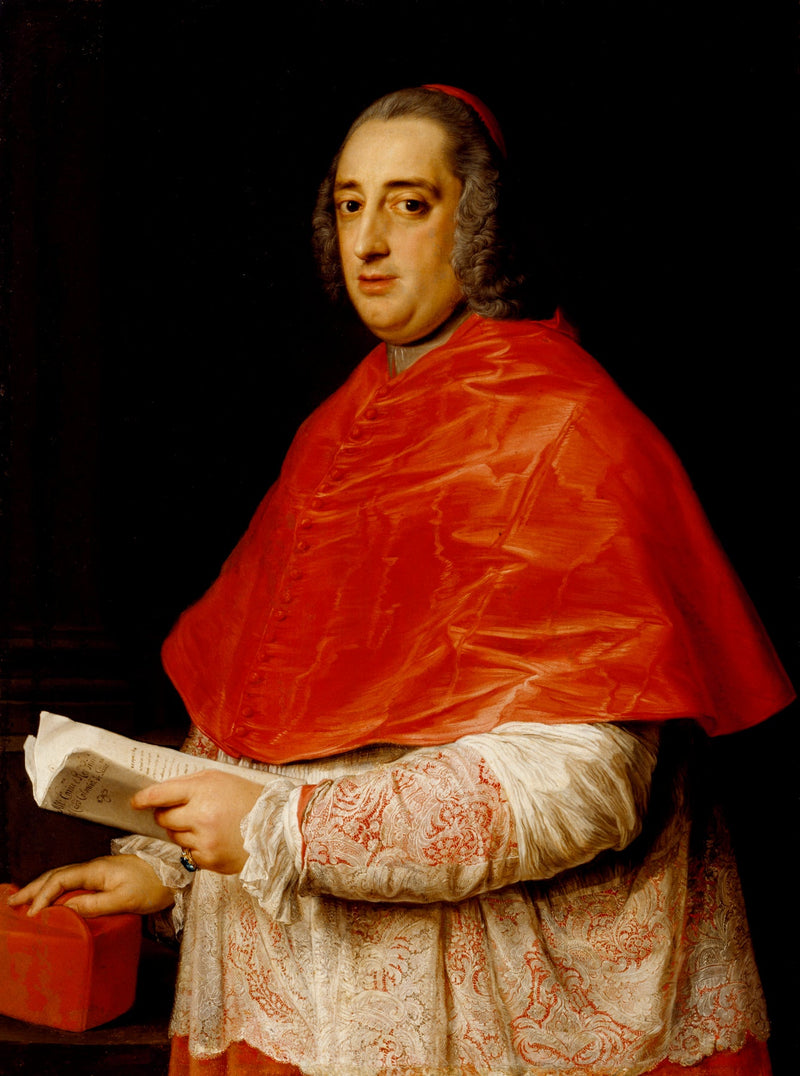 Portræt af kardinal Prospero Colonna di Sciarra - Pompeo Batoni