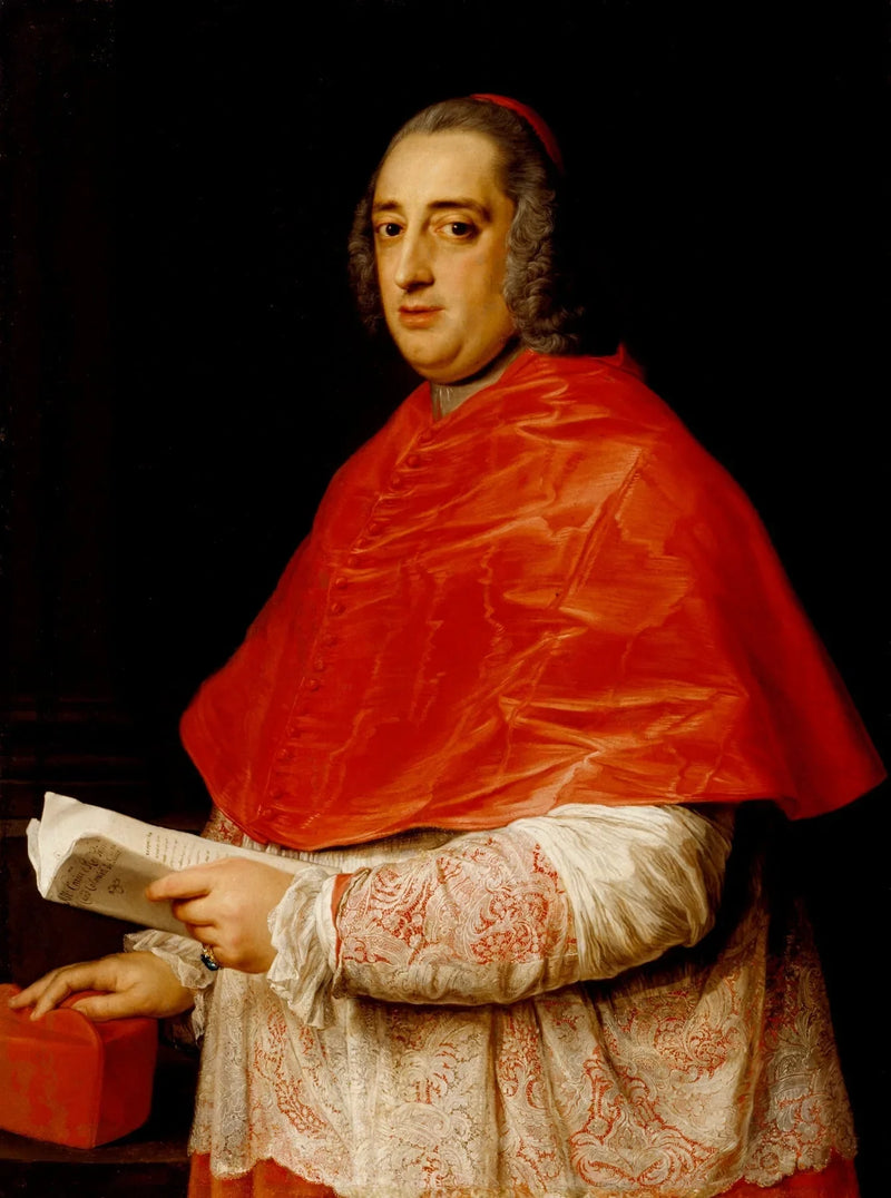 Portræt af kardinal Prospero Colonna di Sciarra - Pompeo Batoni