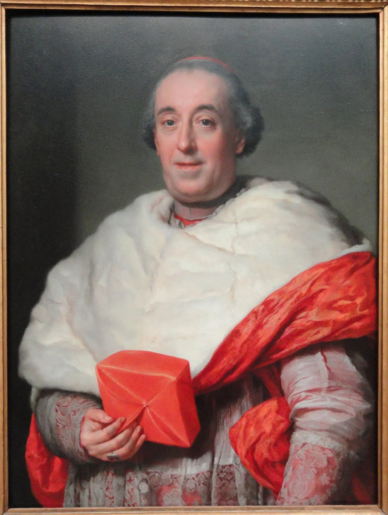 Portræt af kardinal Zelada - Anton Raphael Mengs