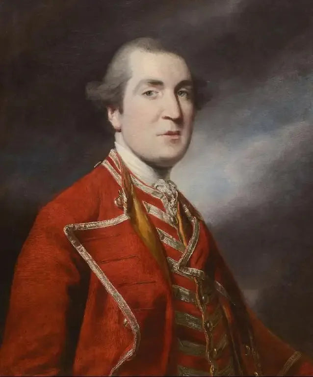 Portræt af den femte vicomte Allen, kaldet Joshua (1728-1816) i uniform som Lord Lieutenant - Joshua Reynolds