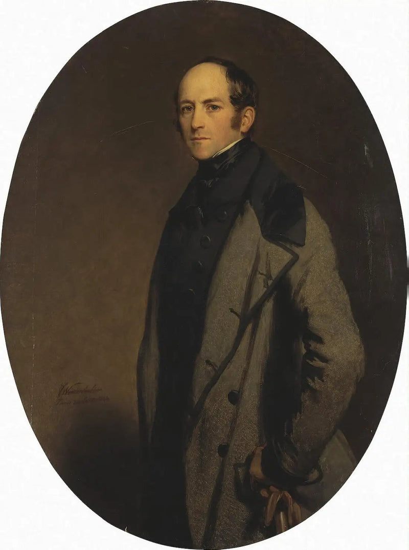 Portræt af greve Alexeï Bobrinsky - Franz Xaver Winterhalter