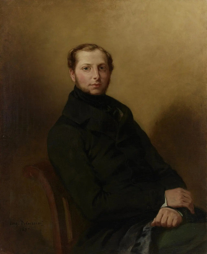 Portræt af grev Charles de Mornay - Eugène Delacroix