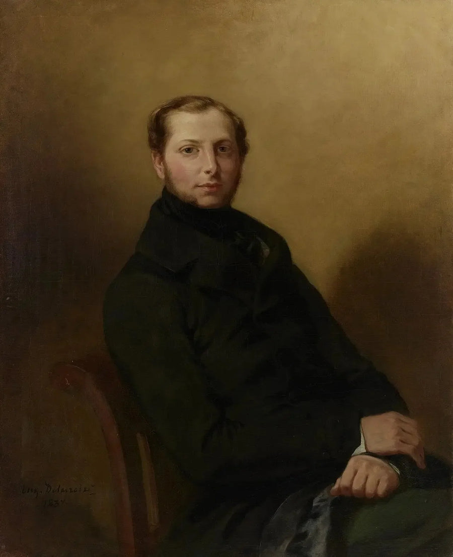 Portræt af grev Charles de Mornay - Eugène Delacroix