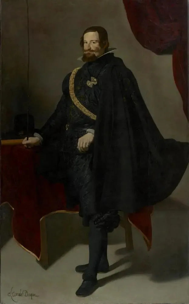 Portrait af greve-duke d'Olivares - Diego Velázquez