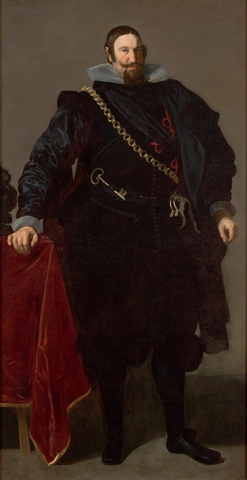 Portrait af greve-duke d'Olivares - Diego Velázquez