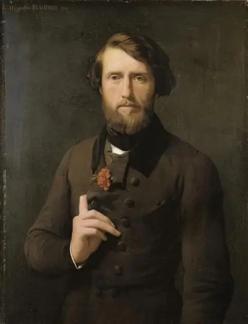 Portræt af greve Félix d'Arjuzon (1800-1874) - Hippolyte Flandrin