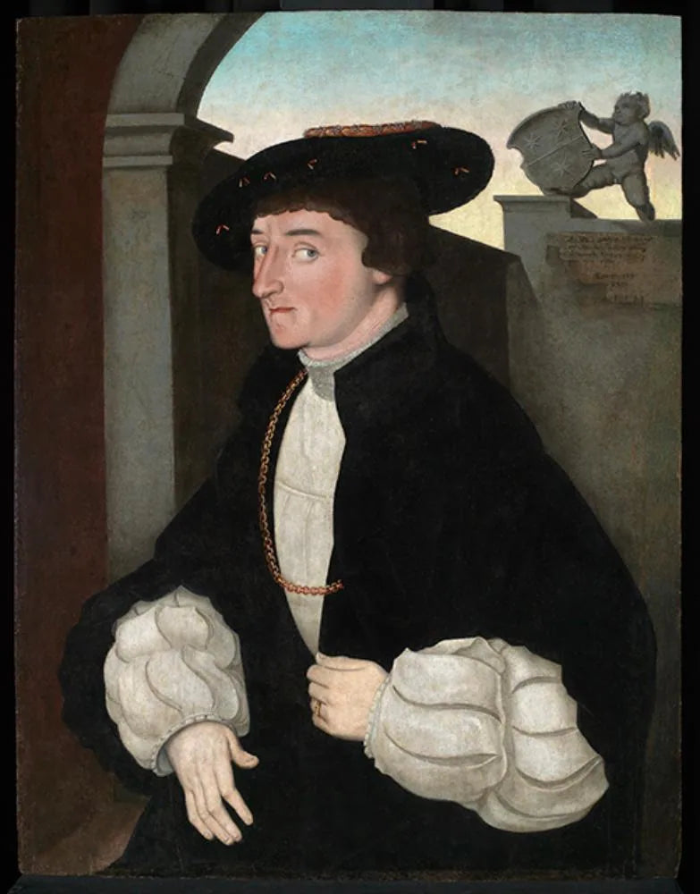 Portræt af greve Georg I af Erbach - Hans Baldung Grien