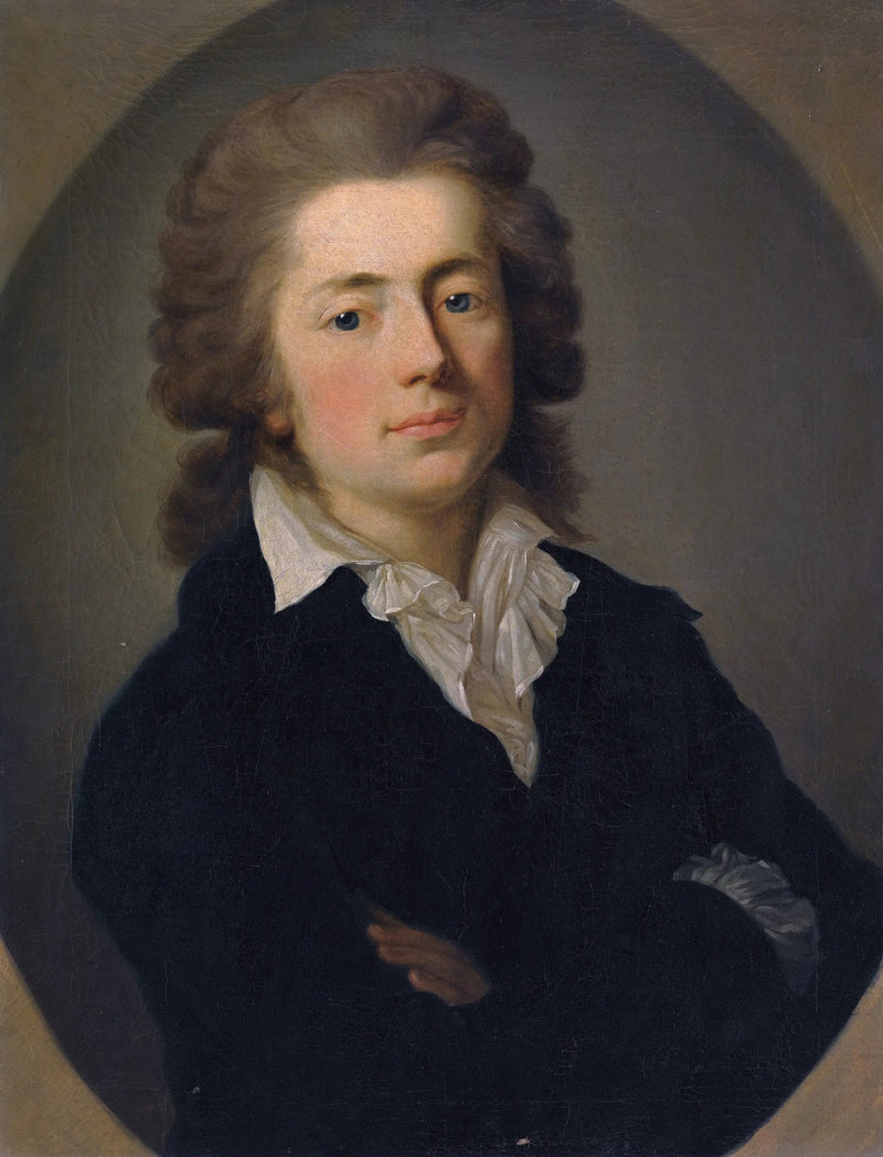 Portrait af grev Jan Potocki. - Anton Graff