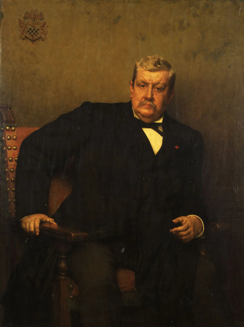Portræt af greve Oswald de Kerchove de Denterghem - Jules Lefebvre