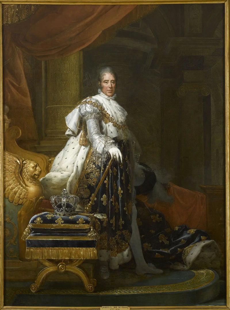 Portræt af Kroningen af Charles X - François Gérard