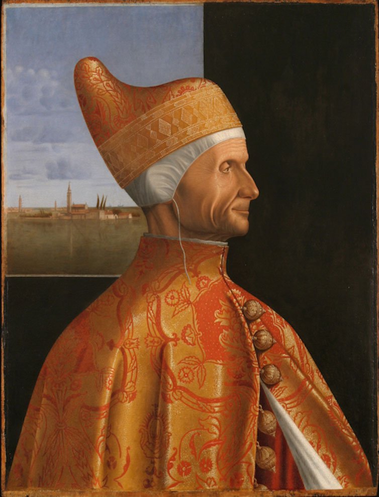 Portræt af Doge Leonard Loredan - Vittore Carpaccio