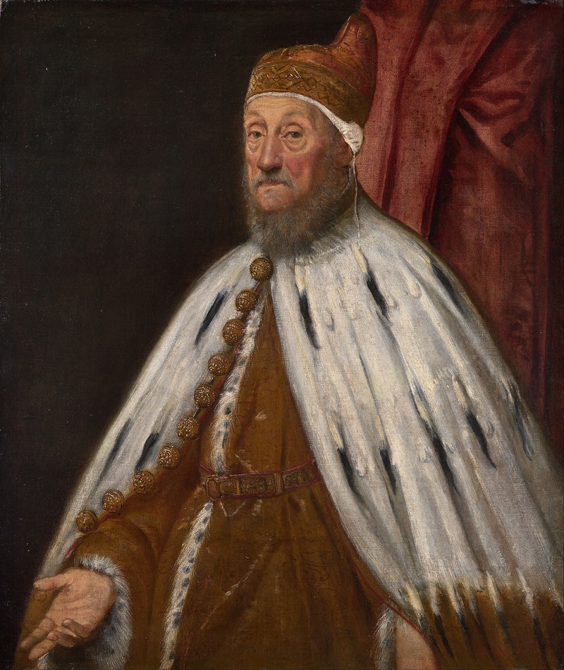 Portræt af doge Pietro Loredano - Jacopo Tintoretto