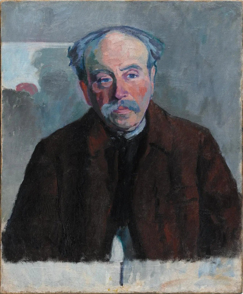 Portræt af Toldmand Rousseau - Robert Delaunay