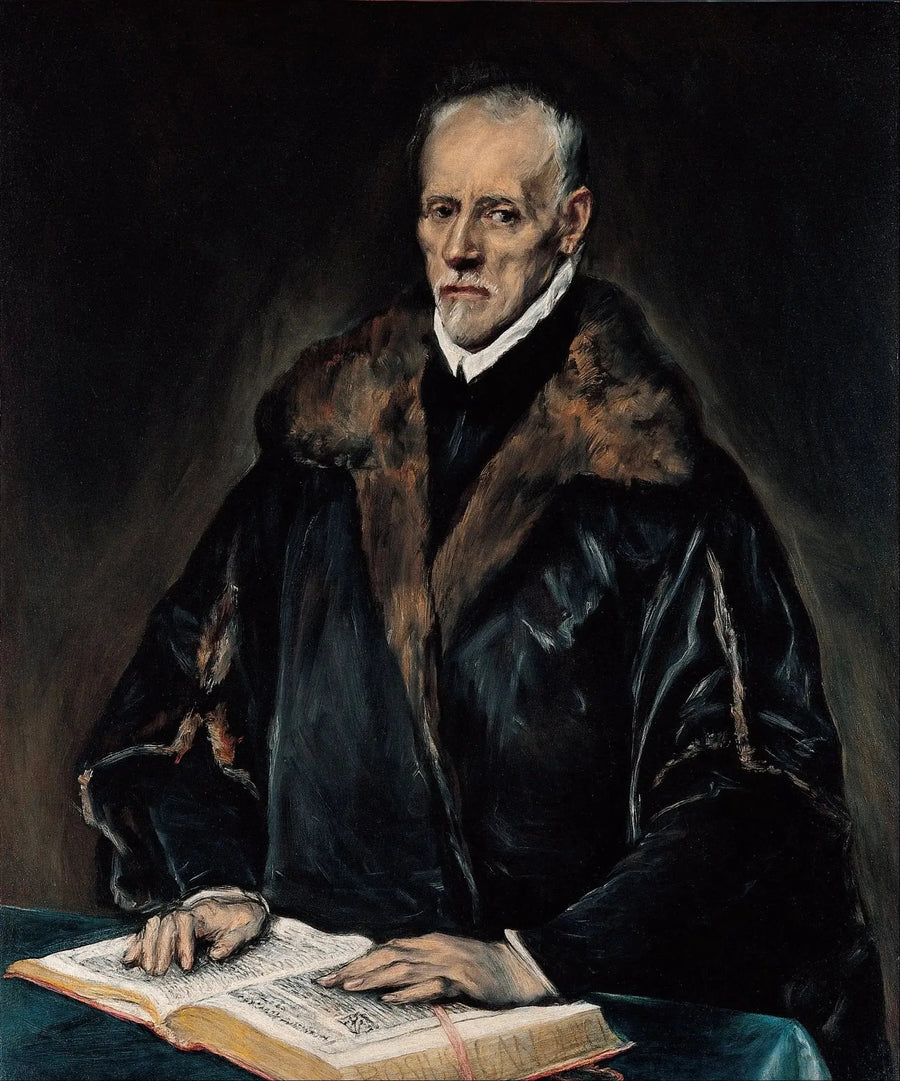 Portræt af Dr. Francisco de Pise - El Greco