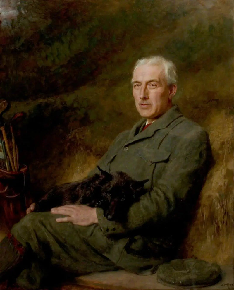 Portrait af Dr. Frank Clowes - Briton Rivière