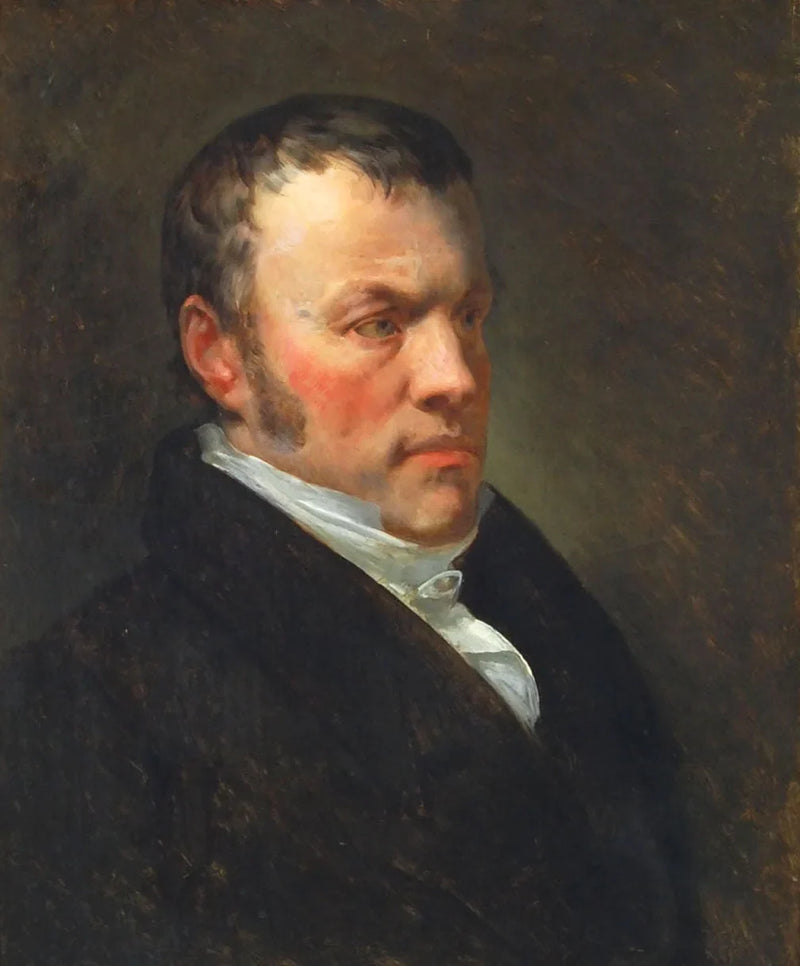 Portræt af Dr. Johann Gaspar Spurzheim - Ary Scheffer