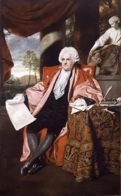Portræt af Dr. John Ash (1723-1798) - Joshua Reynolds