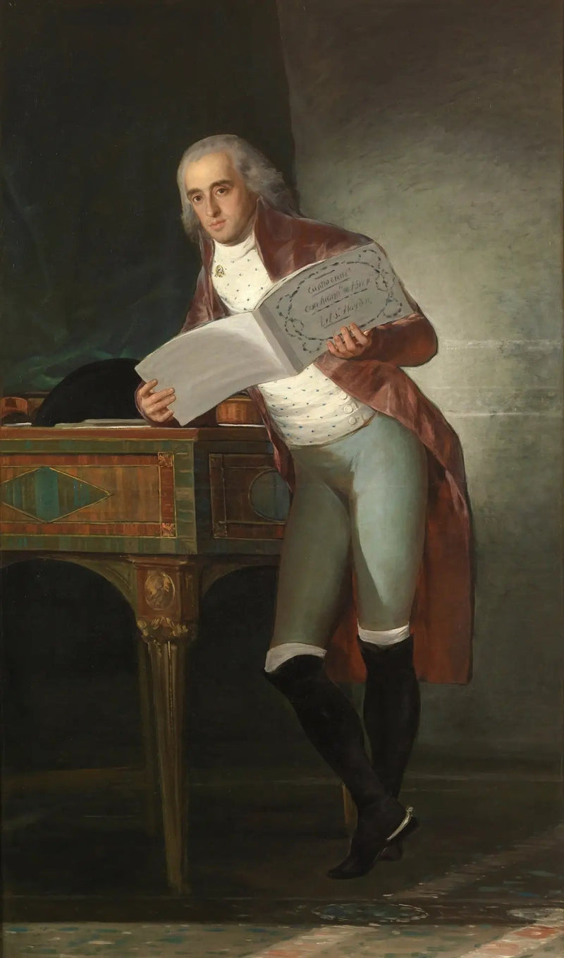 portræt af hertugen af Alba - Francisco de Goya