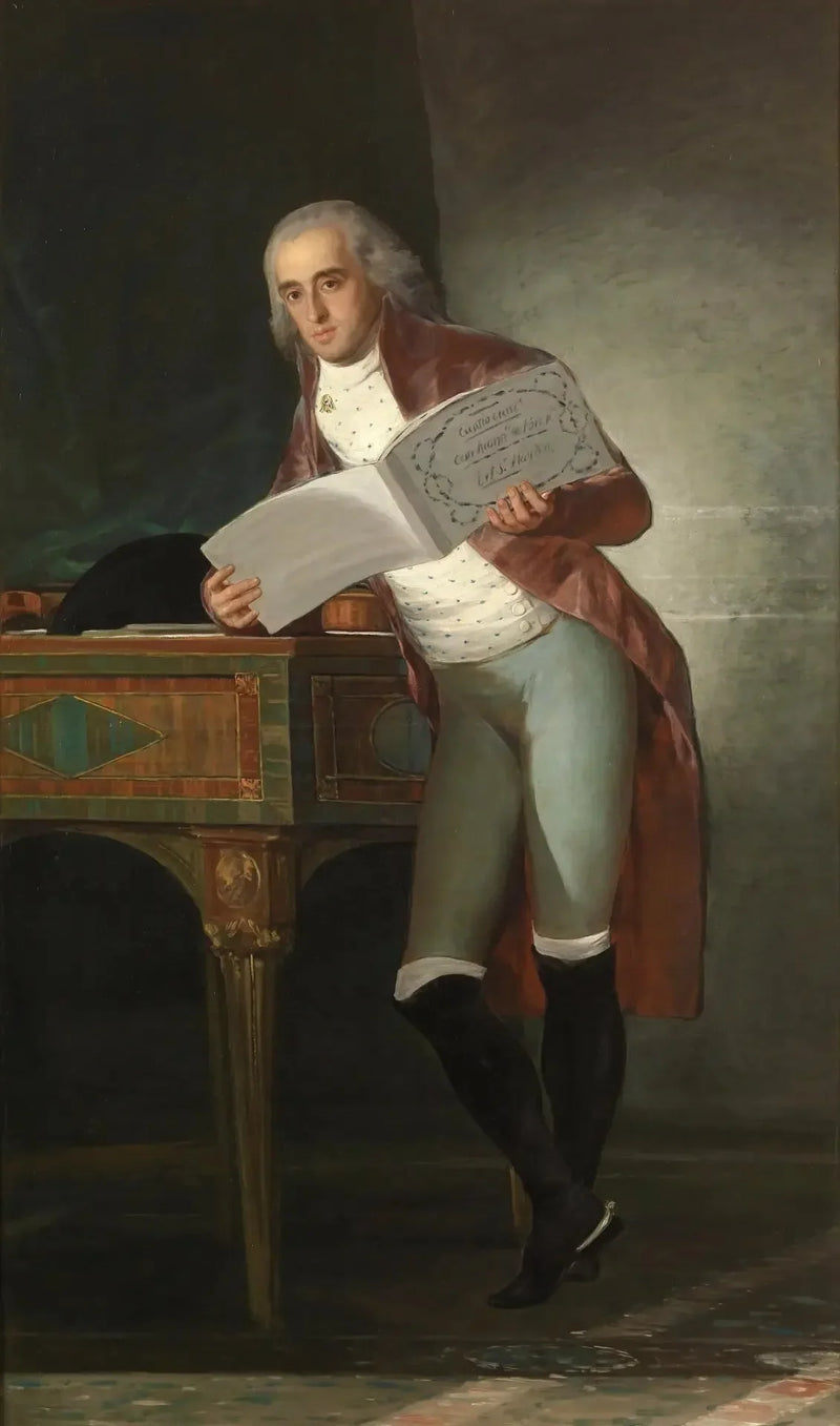 portræt af hertugen af Alba - Francisco de Goya