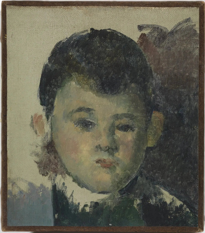 Portræt af kunstnerens søn - Paul Cézanne