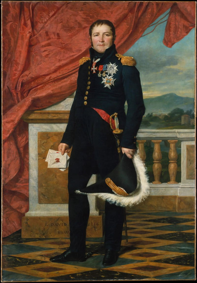 Portræt af general Étienne-Maurice Gérard - Jacques-Louis David