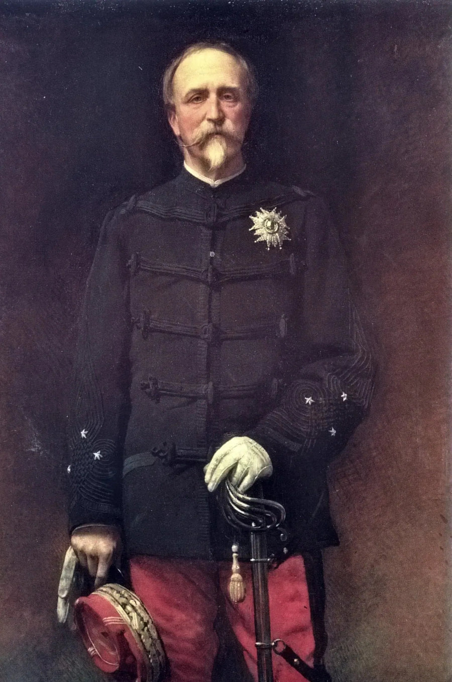 Portræt af general Henri d'Orléans, hertug af Aumale (1880) - Léon Bonnat
