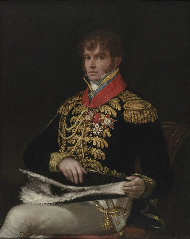 Portræt af general Nicolas Philippe Guye - Francisco de Goya