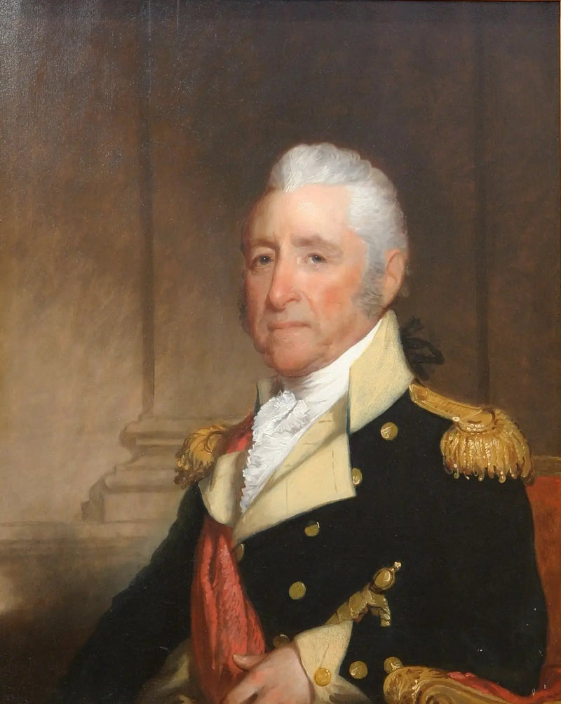 Portræt af guvernør John Brooks - Gilbert Stuart