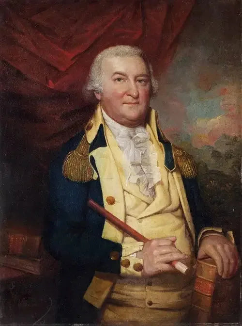 Portræt af guvernør John Hoskins Stone fra Maryland - Rembrandt Peale
