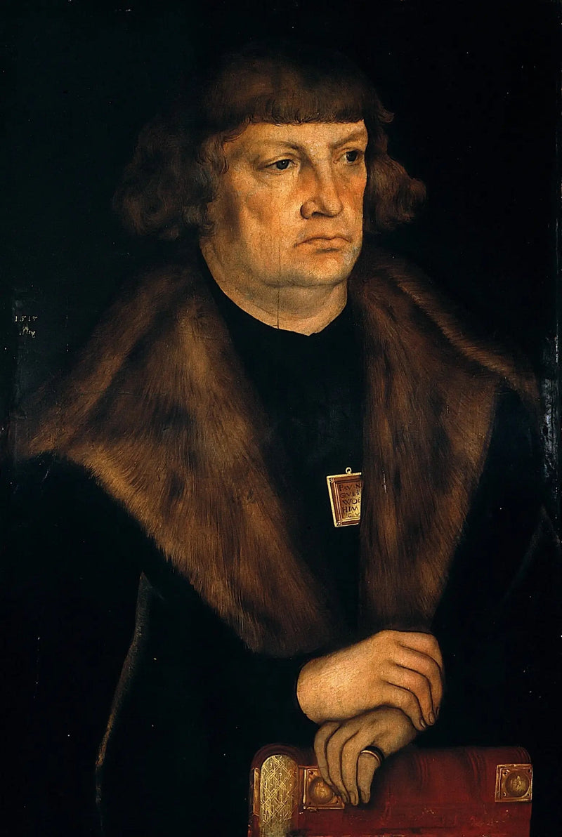 Portræt af borgmesteren i Weißenfels - Lucas Cranach den Ældre