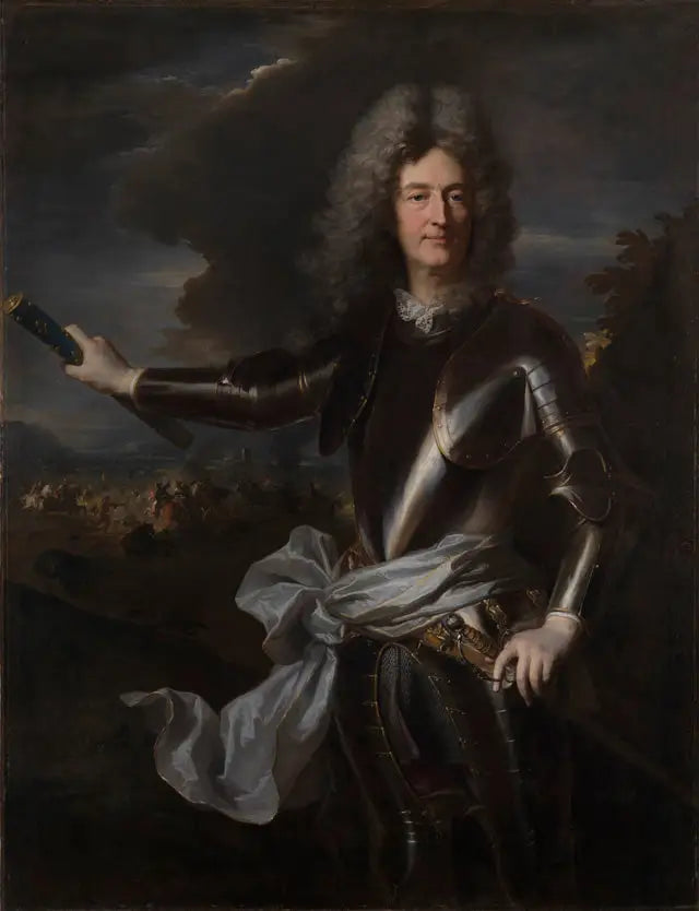 Portræt af marskal Charles-Auguste Goyon de Matignon, greve af Gacé - Hyacinthe Rigaud