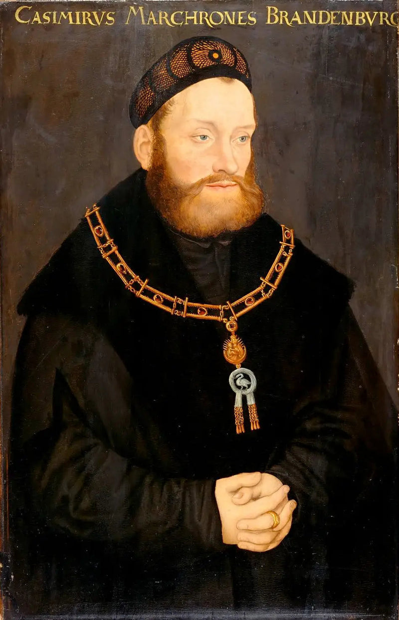 Portræt af markgreve Kasimir af Brandenburg-Kulmbach - Lucas Cranach den Ældre