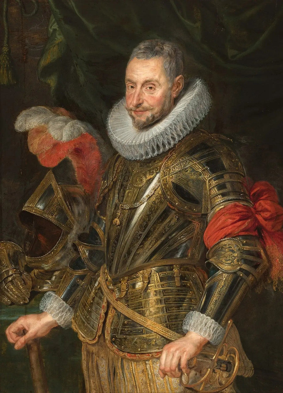 Portræt af marquis Ambrogio Spinola - Peter Paul Rubens