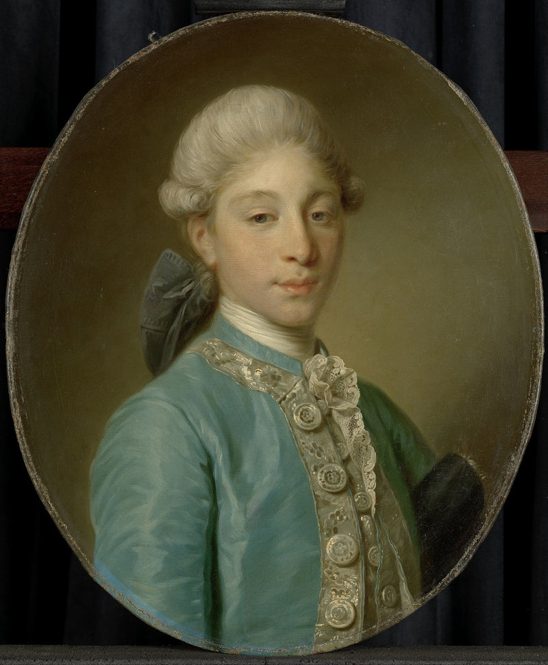 Portræt af markisen de Saint-Paul - Jean-Baptiste Greuze