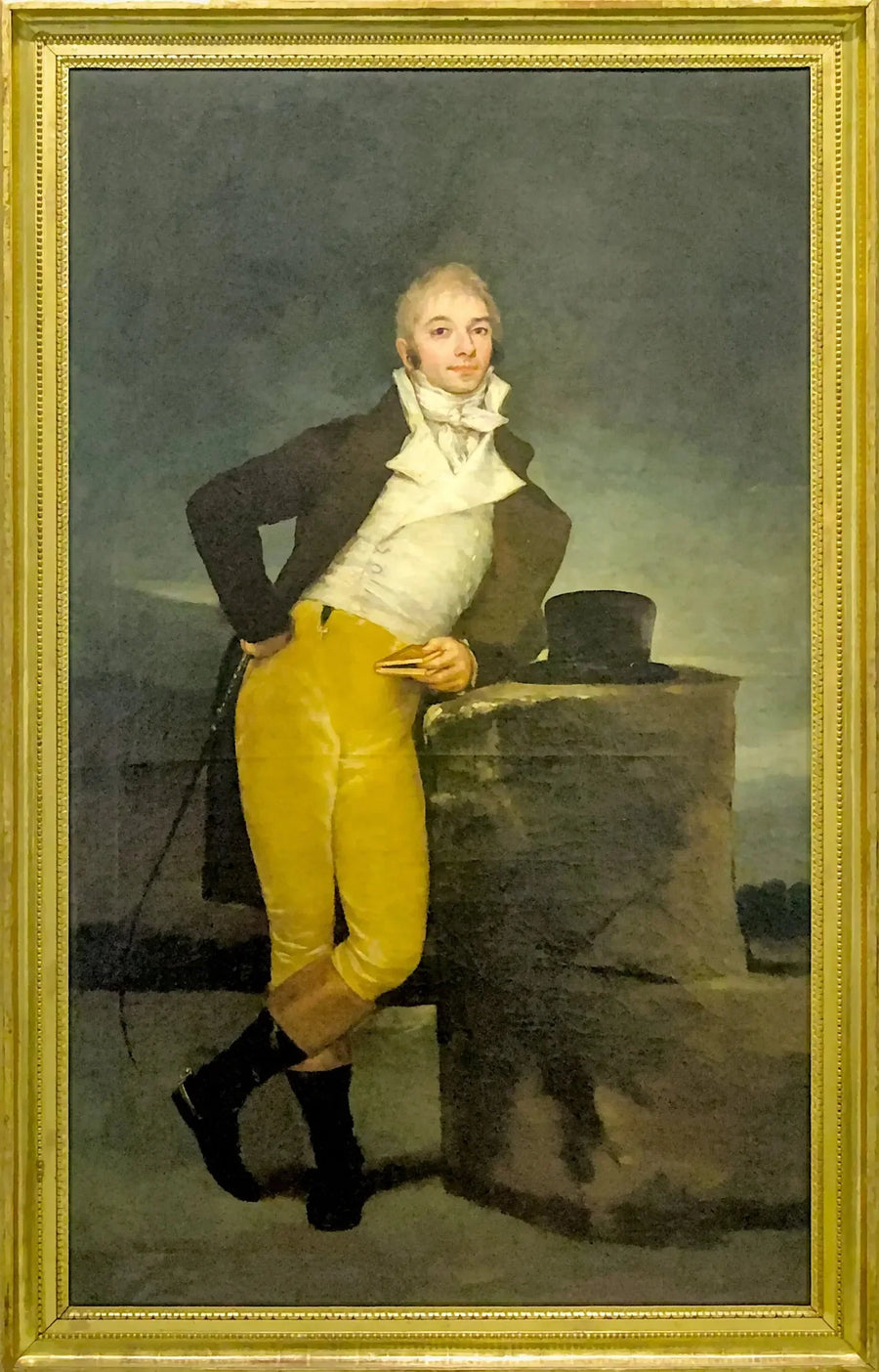 Portræt af markisen af San Adrian - Francisco de Goya
