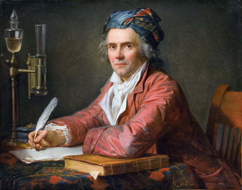 Portræt af lægen Alphonse Leroy - Jacques-Louis David