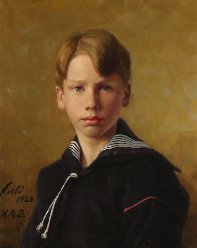 Portrait af kunstnerens nevø, Nils - H. A. Brendekilde