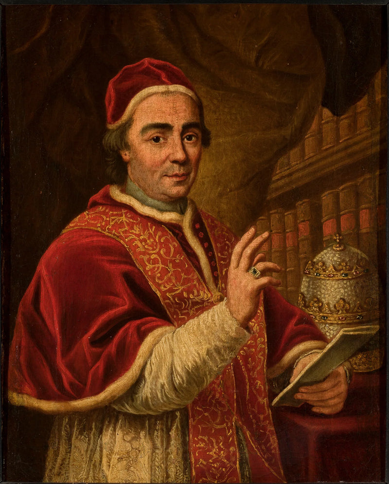 Portræt af paven Clemens XIII - Anton Raphael Mengs