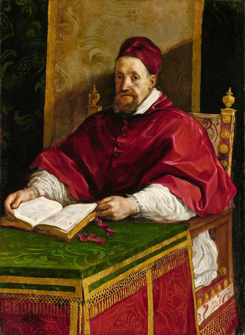 Portræt af pave Gregor XV - Guercino