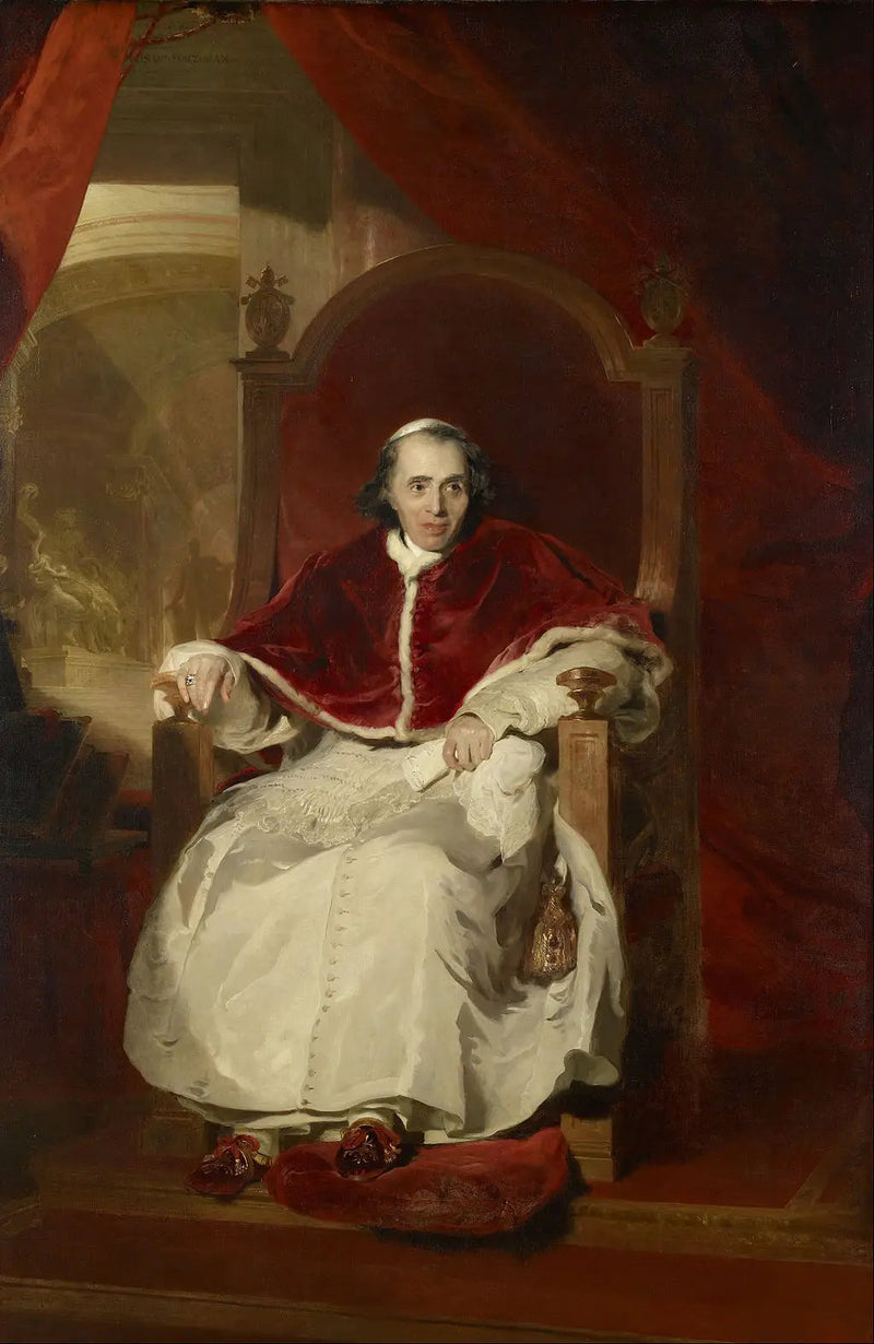 Portræt af pave Pius VII - Thomas Lawrence