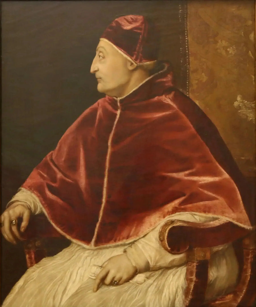 Portræt af paven Sixtus IV - Titian
