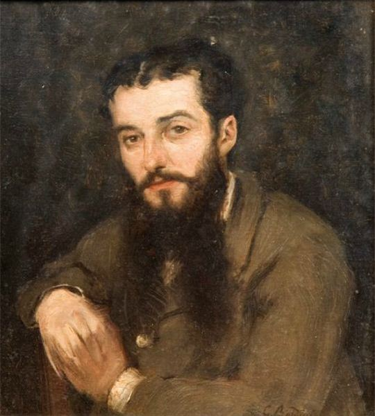 Portræt af maleren Alessandro Lanfredini - Giovanni Boldini
