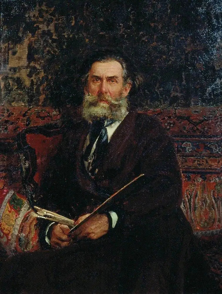 Portrait af maleren Alexeï Petrovitch Bogolioubov - Ilya Repin
