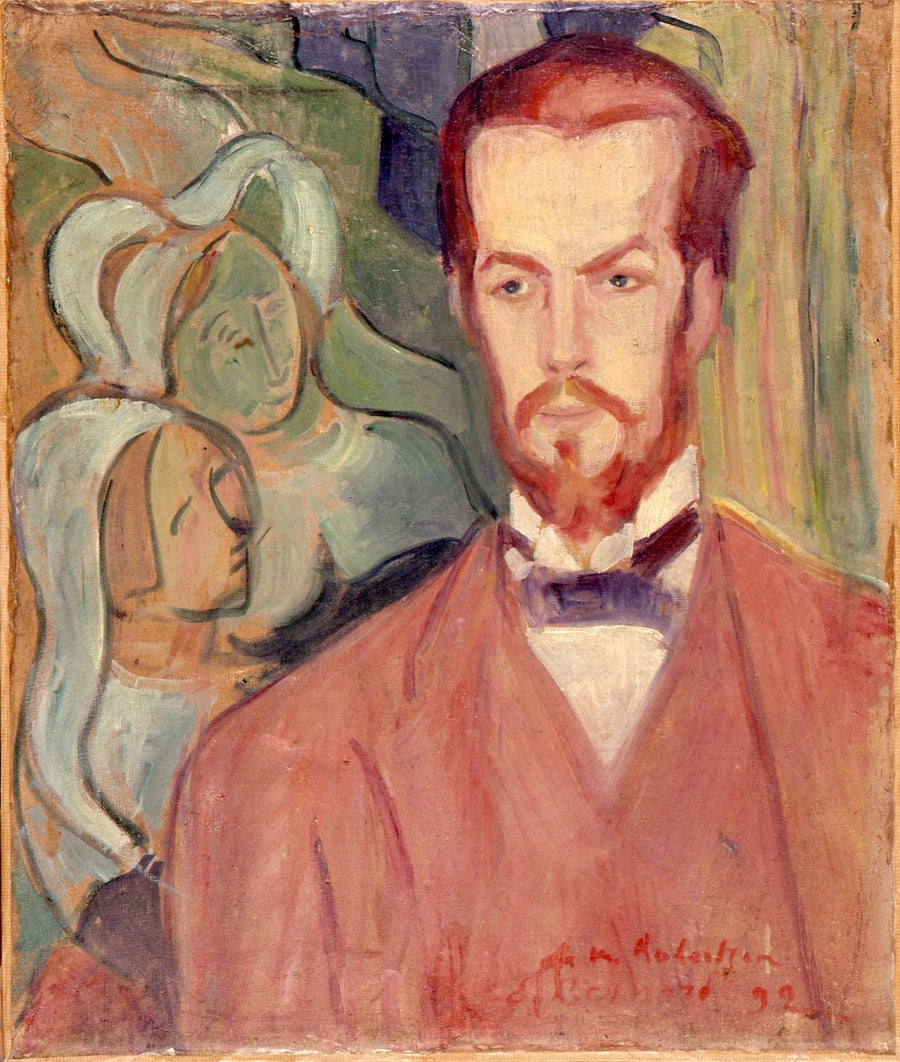 Portræt af maleren Éric Forbes-Robertson - Émile Bernard