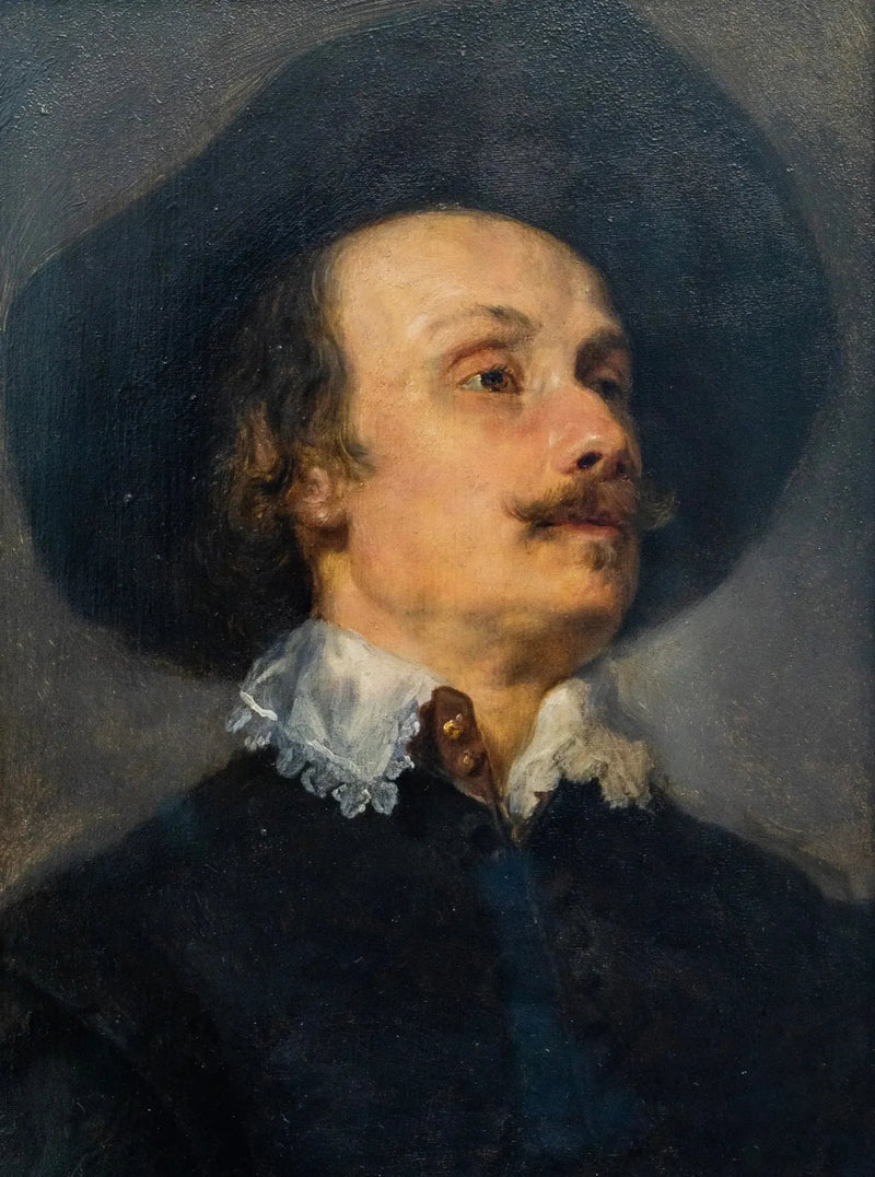 Portræt af maleren Pieter Snayers - Antoine van Dyck