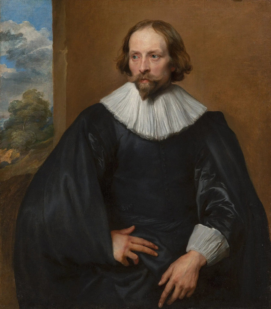 Portrait af maleren Quintijn Symons - Antoine van Dyck