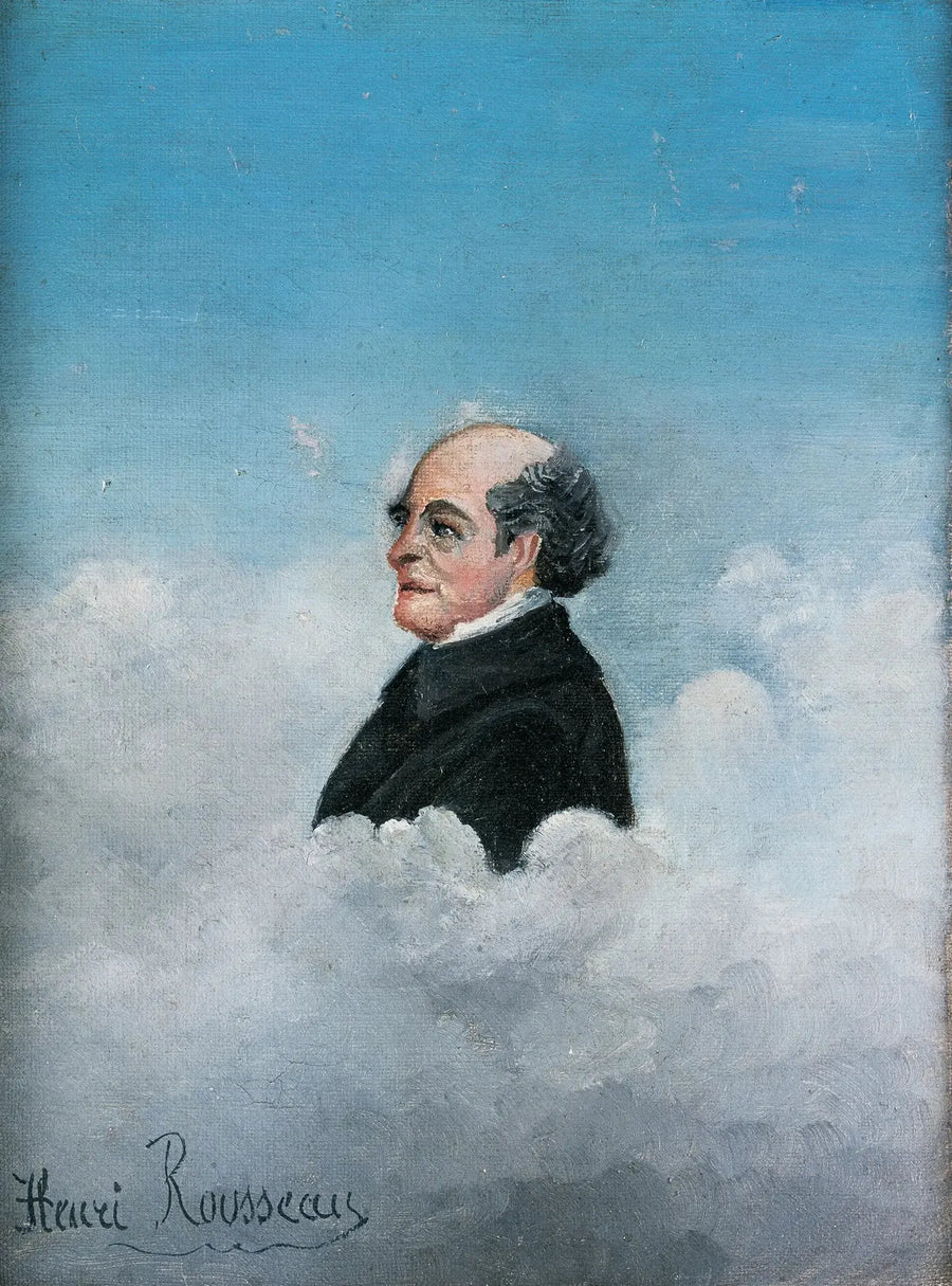 Portræt af kunstnerens far - Henri Rousseau