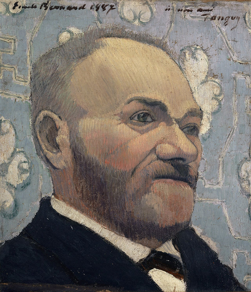 Portræt af far Tanguy - Émile Bernard